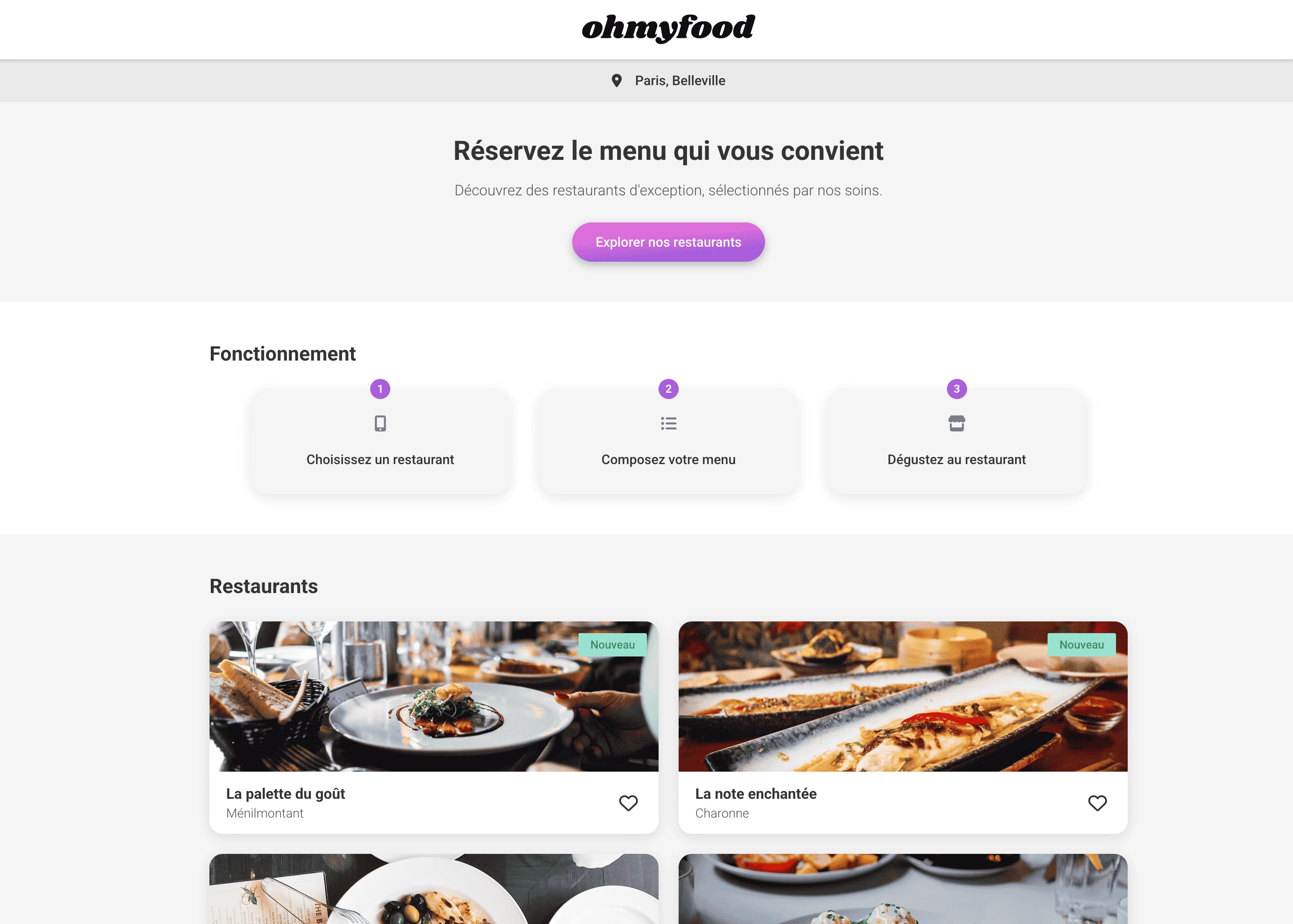 Oh My Food